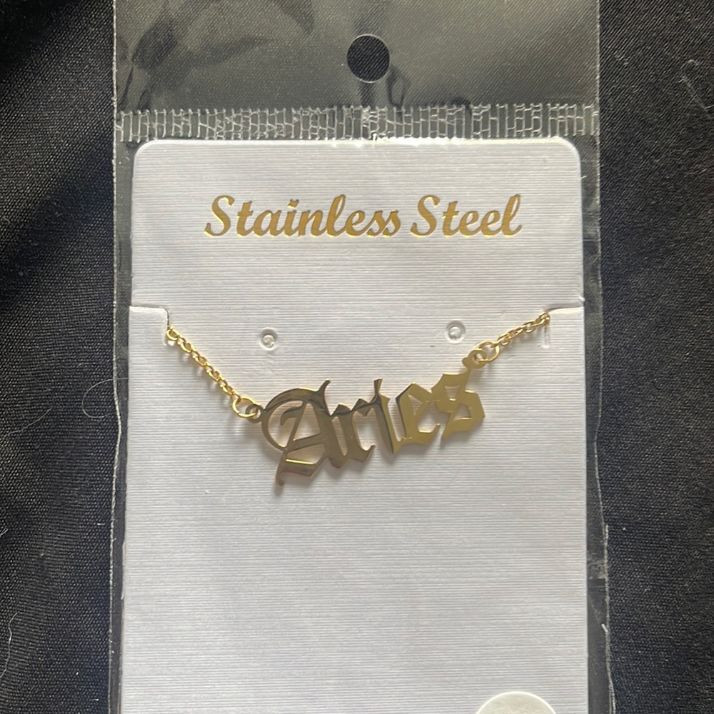 Aries necklace